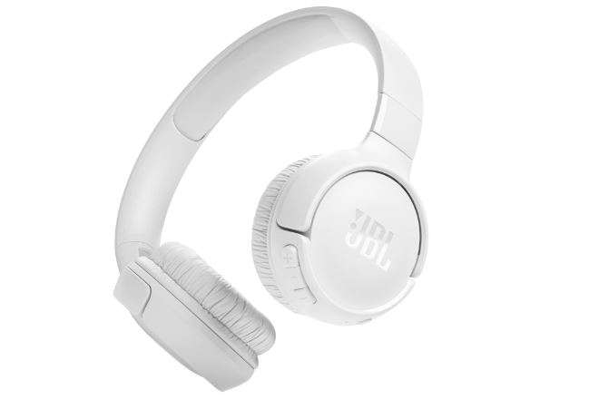White JBL Tune 520BT Headphones