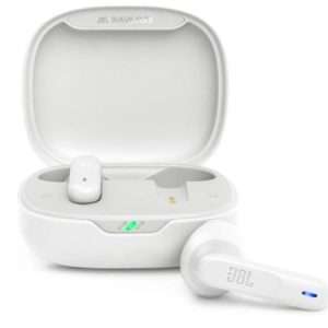 White JBL Wave Flex Earphones