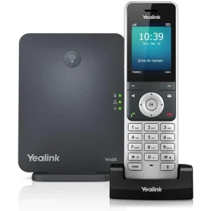 Yealink W60P Wireless DECT IP Phone with basestation