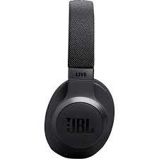 Side view of Black JBL Live 770NC showing voice assistant button