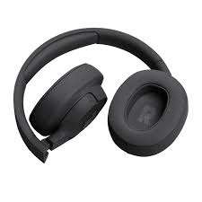Folded Black JBL Tune 720BT Wireless Headphones for travel