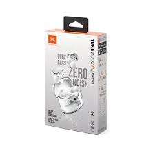 Retail Package of White JBL Tune Buds