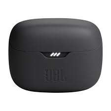Black JBL Tune Buds True Wireless Noise Cancelling Earbuds inside charging case