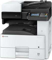 Front view of the Kyocera ECOSYS M4125idn Printer showing control panel