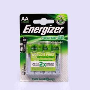 Energizer Rechargeable AA Batteries (4 Pack)