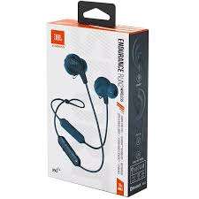 Black JBL Endurance Bluetooth Headphones