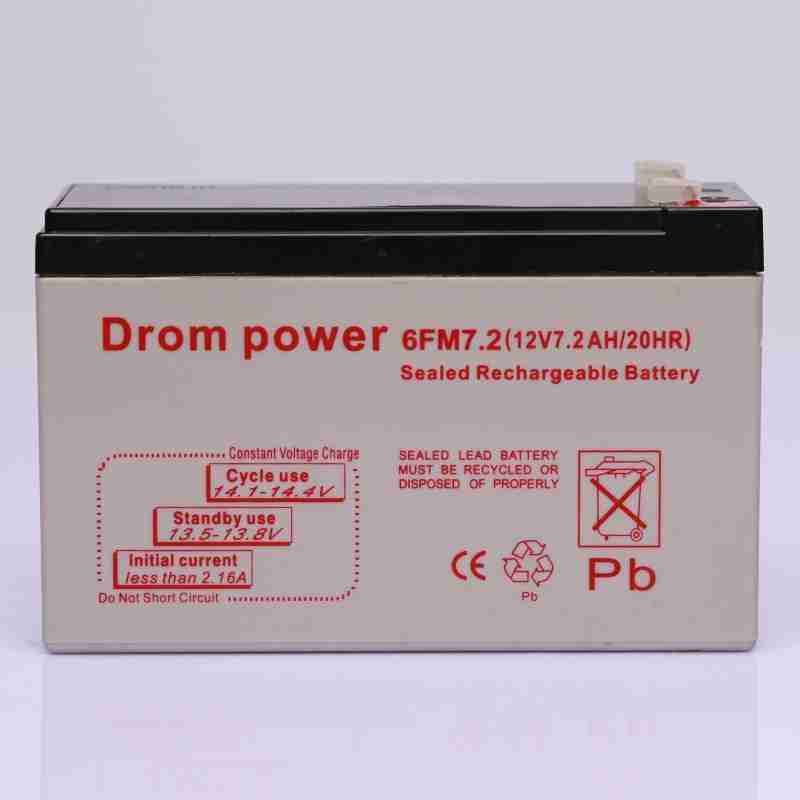 Lead Acid Battery 12V 7.2AH