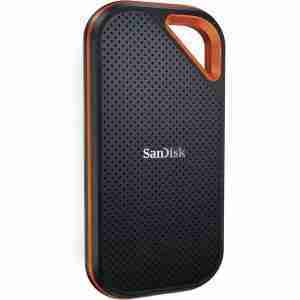SANDISK E81 EXTREME PRO PORTABLE EXTERNAL SSD V2 4TB - Black - SDSSDE81-4T00-G25