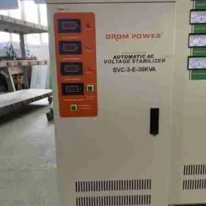 Automatic AC Digital Voltage Stabilizer Single Phase 30KW