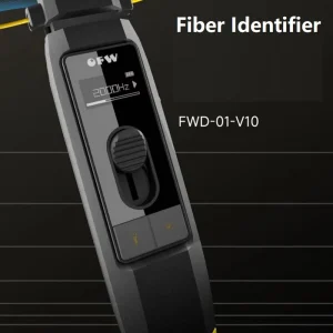 FWD-01 Optical Fiber Identifier Live Fiber Identifier Live Fiber Detector with Visual Fault Locator LED Light 700-1700nm SM MM