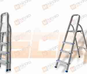 Nyumba Aluminum Step Ladder (A-Type) NSL4