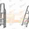 Nyumba Aluminum Step Ladder NSL3 (A-Type)