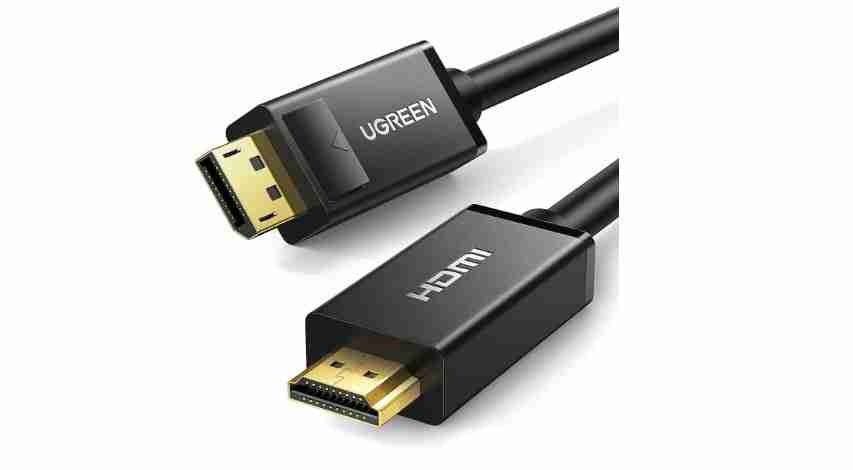 UGREEN DisplayPort Male to HDMI Male Cable 2m (Black) - DP101-2.0