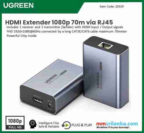 UGREEN HDMI Extender 70m - CM455