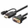 UGREEN HDMI To VGA Converter Round Cable - MM101