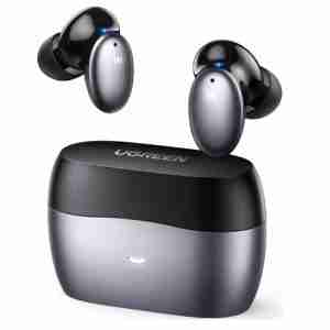 UGREEN HiTune X6 True Hybrid Active Noise-Cancelling Earbuds - Gray Black - WS118