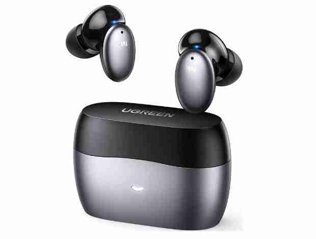 UGREEN HiTune X6 True Hybrid Active Noise-Cancelling Earbuds - Gray Black - WS118