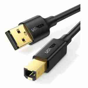 UGREEN USB 2.0 AM to BM Printer Cable 1.5m (Black) - US135