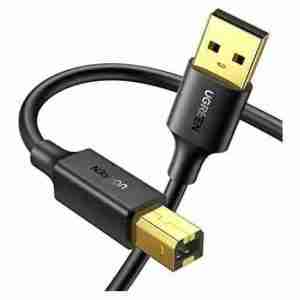 UGREEN USB 2.0 AM to BM Printer Cable 5m (Black) - US135