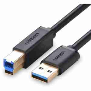 UGREEN USB 3.0 AM to BM Print Cable 2m Black - US210