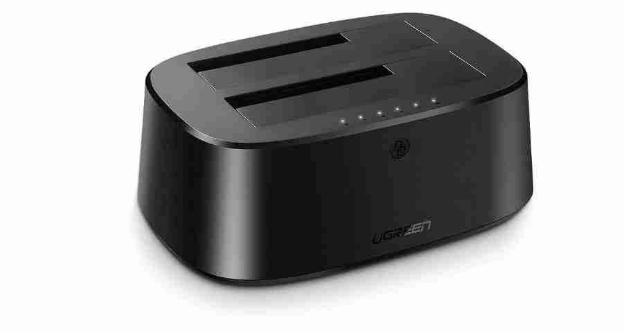 UGREEN USB 3.0 Dual Bay SATA Hard Drive Docking Station - CM198