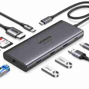 Ugreen 9-in-1 USB-C Multifunction Docking Station - CM615