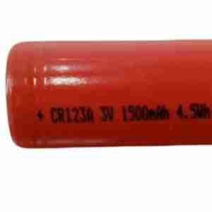 CR123 3V Lithium Battery (Rechargeable)