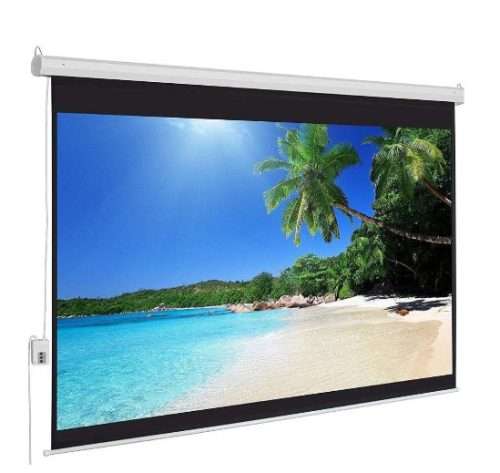 LW EPS 180E ELECTRIC PROJECTOR SCREEN 180 x 180