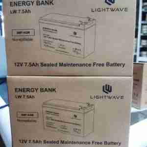 Lightwave UPS Battery 12V 7.5Ah