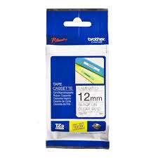 12MM Black on Clear Brother TZe Tapes TZE-131
