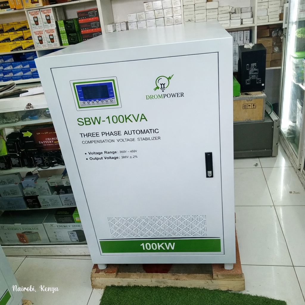 Automatic AC Voltage Stabilizer 3 Phase 100KW