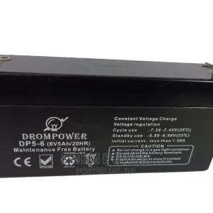 Drom 6V 5Ah battery