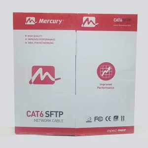 MERCURY COMMUNICATION CABLES CAT 6 PLUS UTP 4X 2 PAIRS 0.57±0.02MM CCA, PVC JACKET, 305M, LIGHT GREY