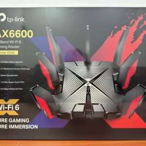 TP-Link Archer AX90 AX6600 Tri-Band Gigabit Wi-Fi 6 Router