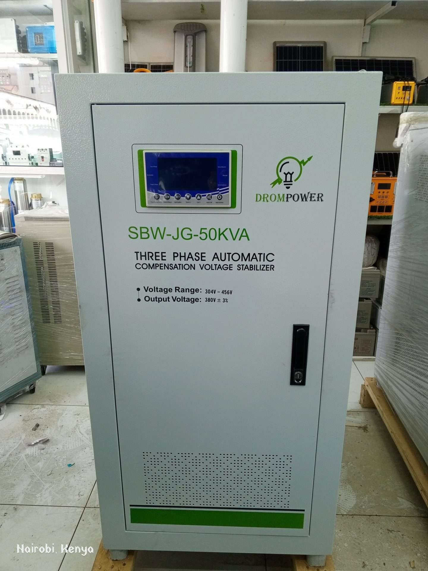 Automatic AC Voltage Stabilizer 3 Phase 50KW