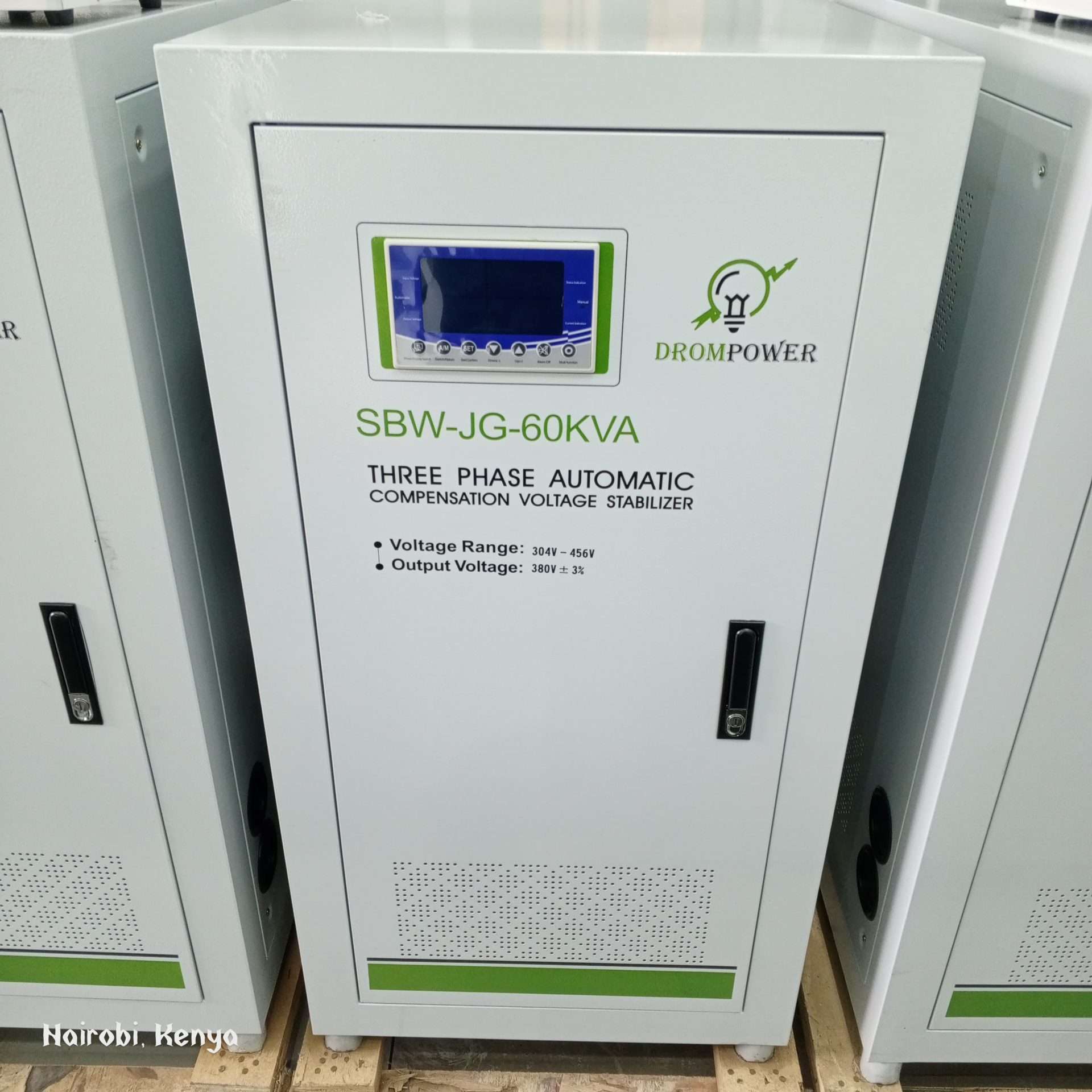 Automatic AC Voltage Stabilizer 3 Phase 60KW