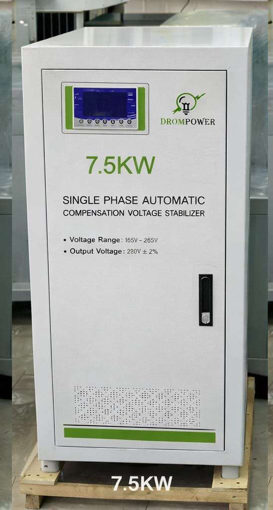 Automatic AC Voltage Stabilizer Single Phase 7.5 KW
