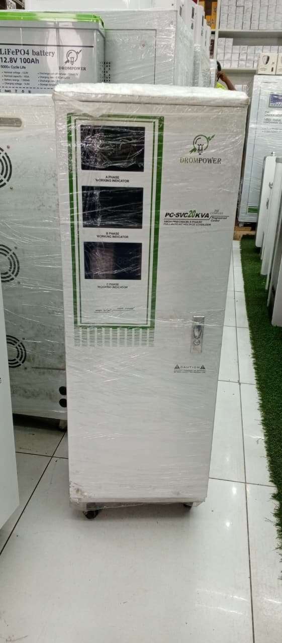 Automatic AC Voltage Stabilizer 3 Phase 20KW