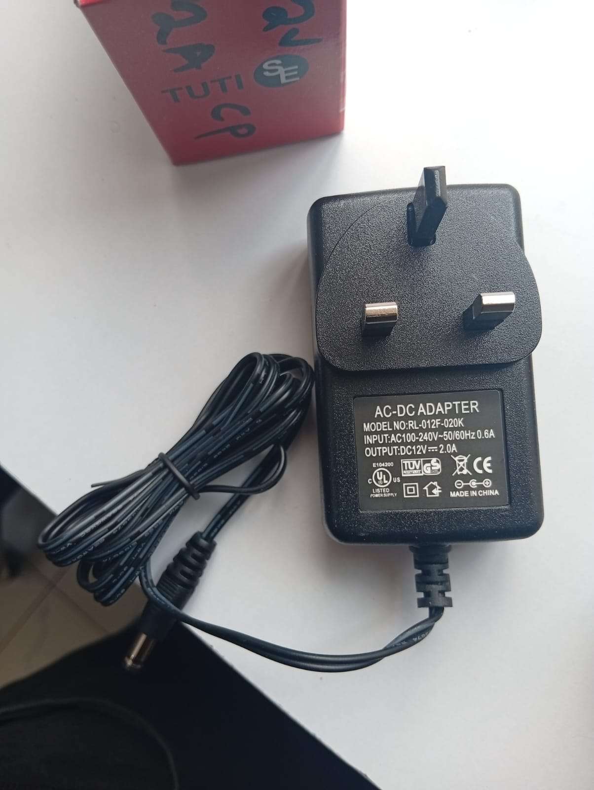 Power Adapter 12V 2 Amp (2000mA)