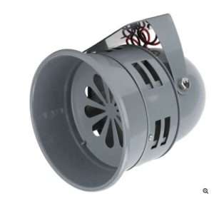 Mini Motor Siren Grey