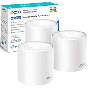TP-Link Deco X50 WiFi 6 Mesh System (TL-DECO X50-3)