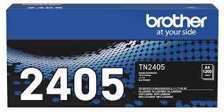 Close-up of Brother 2405 Black Toner Cartridge installation side