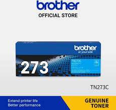 Brother 273 Cyan Toner Cartridge for high-quality cyan printing in compatible Brother laser printers.