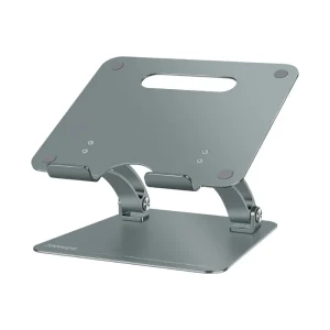 Promate Aluminum Laptop Stand (Deskmate-7) with ventilation design for improved airflow