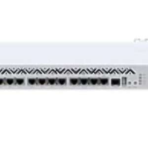 MikroTik (CCR1016-12S-1S+) Cloud Core Router 1U Rackmount