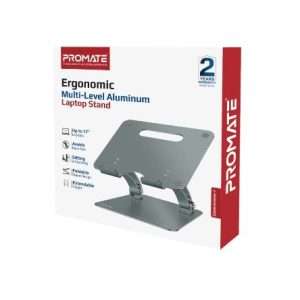 Promate Aluminum Laptop Stand (Deskmate-7)