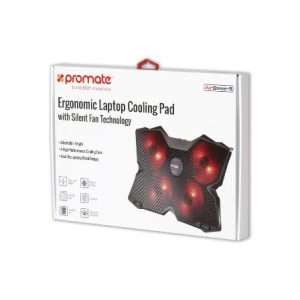 Promate Height Adjustable Laptop Cooling Pad