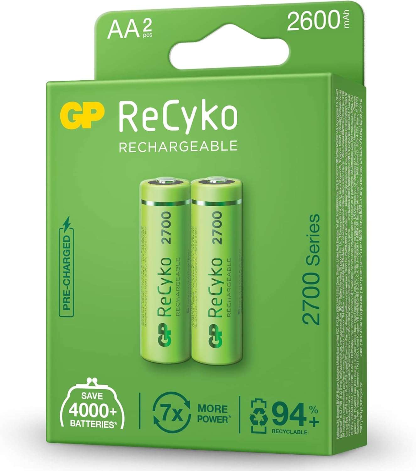 GP AA Rechargeable Battery
