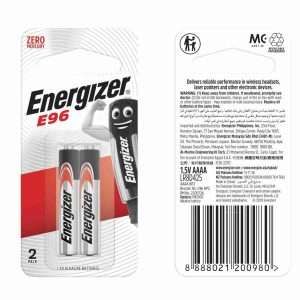 Energizer E96 AAAA Alkaline Battery 2 pack - Image 5