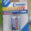 Conrad energy 9V 250mAh rechargeable Battery